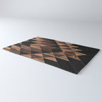 Urban Tribal Pattern No.11 - Aztec - Wood Rug Gallery Image 3