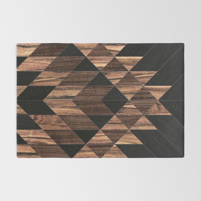Urban Tribal Pattern No.11 - Aztec - Wood Rug Gallery Image 2