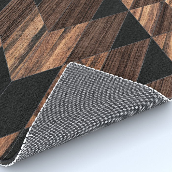 Urban Tribal Pattern No.11 - Aztec - Wood Rug Gallery Image 4