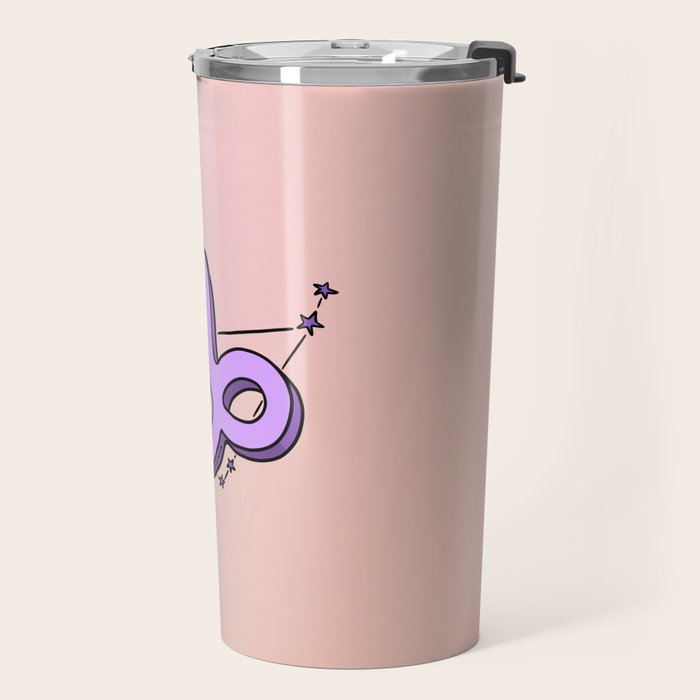 Capricorn Symbol Travel Mug Gallery Image 2