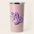 Capricorn Symbol Travel Mug Gallery Image 1