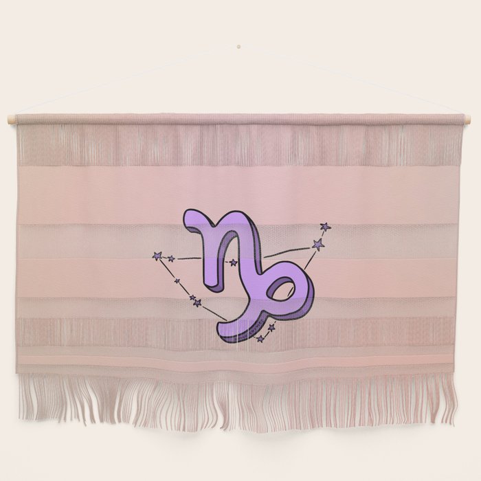 Capricorn Symbol Wall Hanging Gallery Image 1
