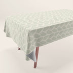 Happy Holidays Christmas Wreath Tablecloth Gallery Image 1