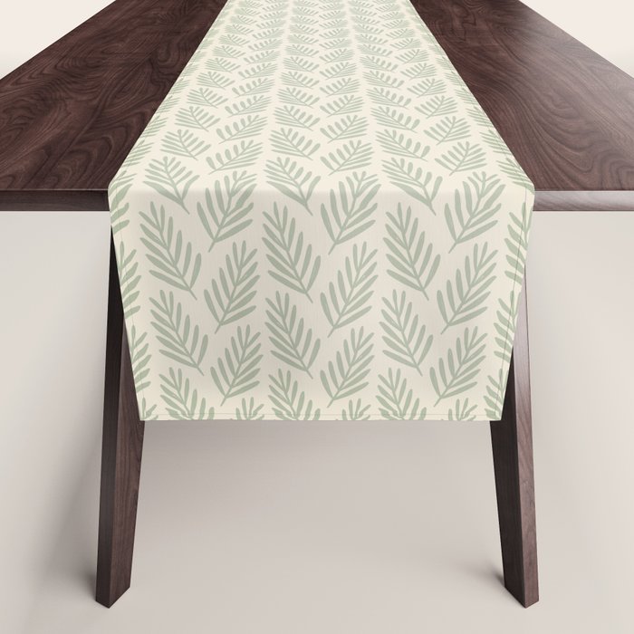 Happy Holidays Christmas Wreath Table Runner Gallery Image 1