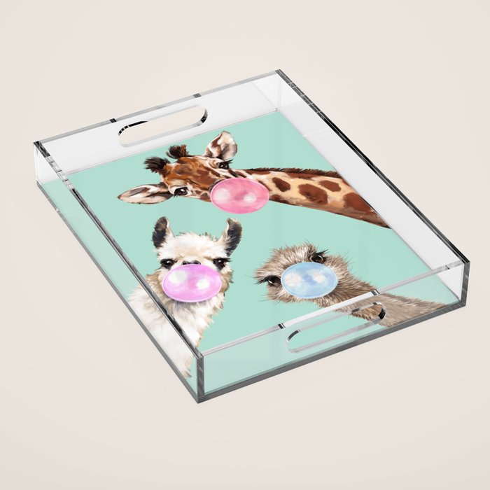 Bubblegum Gangs in Green Acrylic Tray Gallery Image 1