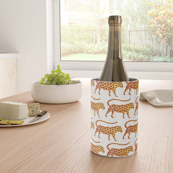 Jaguar Pattern Wine Chiller Gallery Image 4