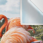Alternate Reality, Surrealism Digital Photography, Space Flamingo Astronaut Collage Wall Tapestry Gallery Image 3