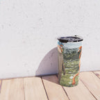 Alternate Reality, Surrealism Digital Photography, Space Flamingo Astronaut Collage Travel Mug Gallery Image 4