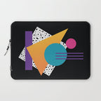 Memphis Pattern 35 / 80s - 90s Retro Laptop Sleeve Gallery Image 1