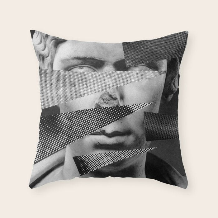 The Inhuman Barbarity of Chance Throw Pillow Gallery Image 6