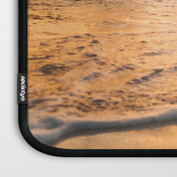 sunset sky over ocean - beach with sunset sky horizon Laptop Sleeve Gallery Image 3