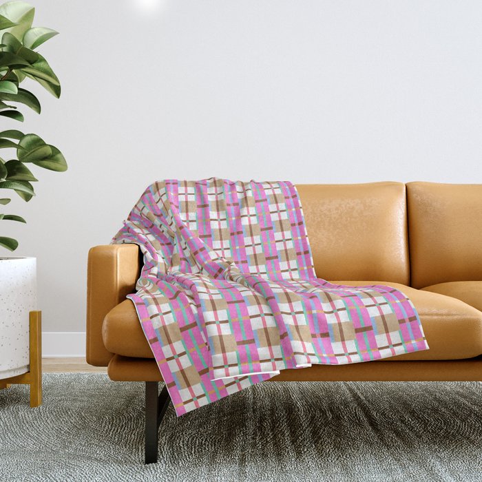 Blod Linear Aesthetics PB Throw Blanket Gallery Image 1