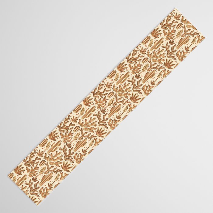 Cactus Desert - gold and copper Table Runner Gallery Image 3