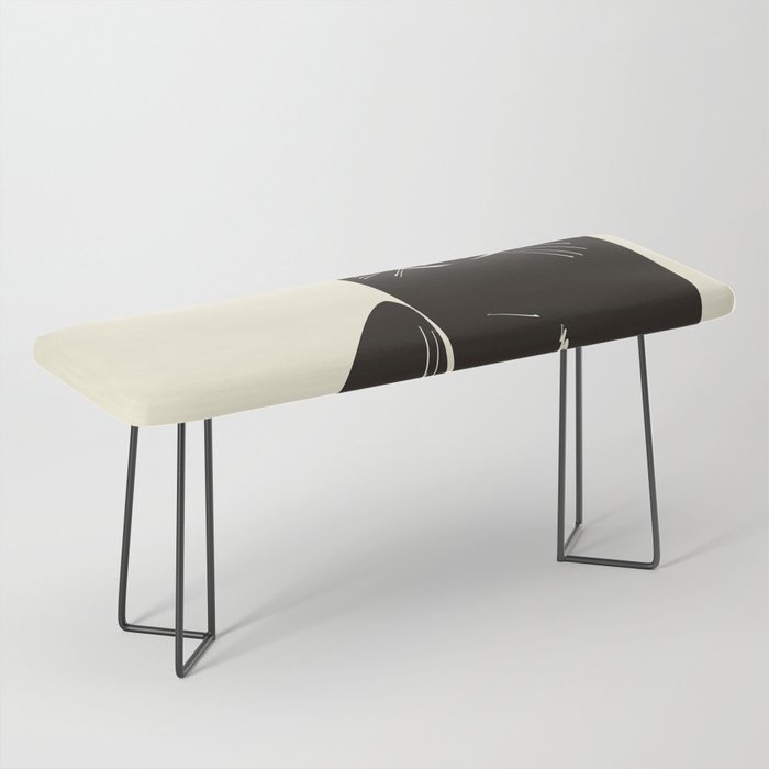 Minimalist Black Cat 2 Bench Gallery Image 1
