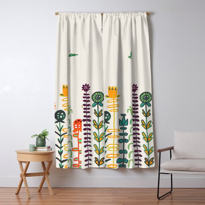 Happy garden Window Curtain Gallery Image 1