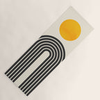 Gold Sun I: Mid-Century Modern Edition Yoga Mat Gallery Image 1