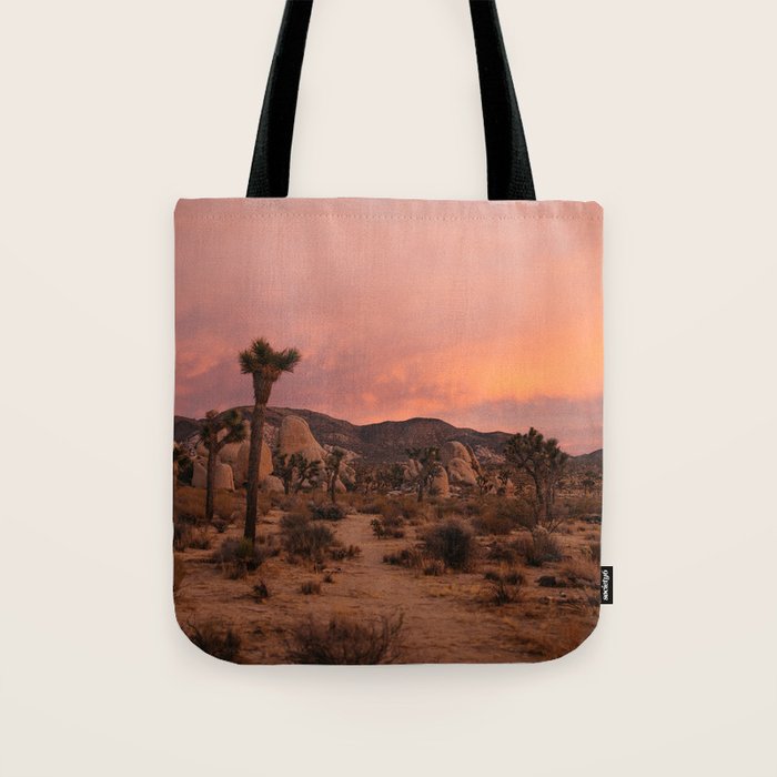 Joshua Tree Sunset Tote Bag Gallery Image 1