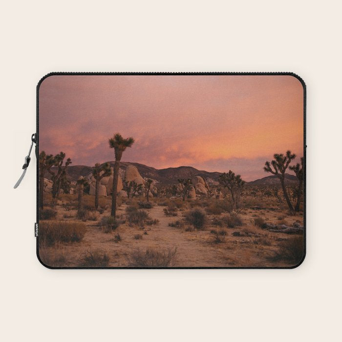 Joshua Tree Sunset Laptop Sleeve Gallery Image 1