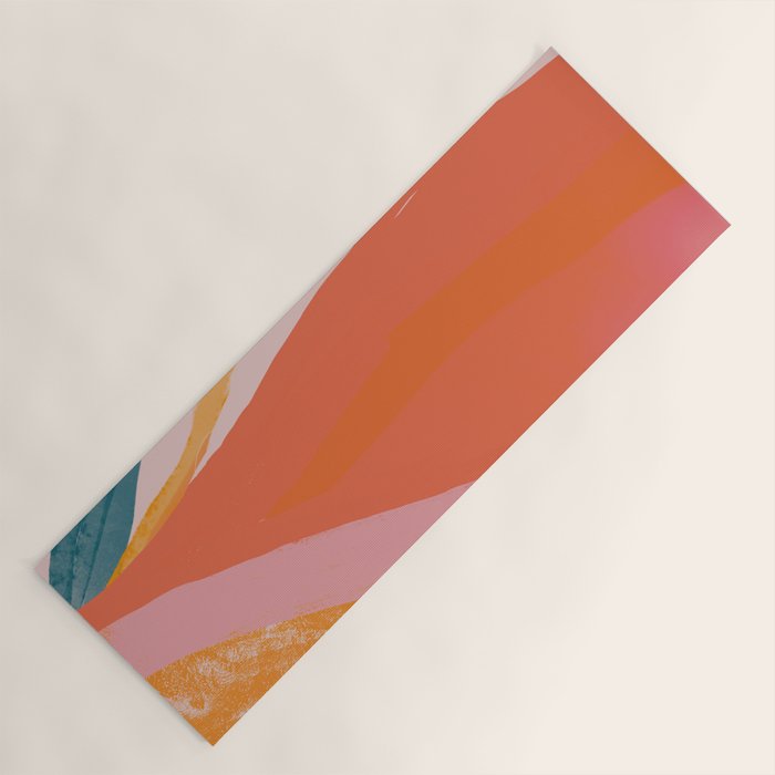 Abstract View 2 Yoga Mat Gallery Image 1