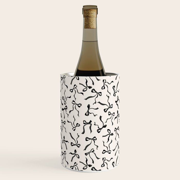 Coquette black Bows Wine Chiller Gallery Image 2