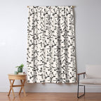 Coquette black Bows Window Curtain Gallery Image 5
