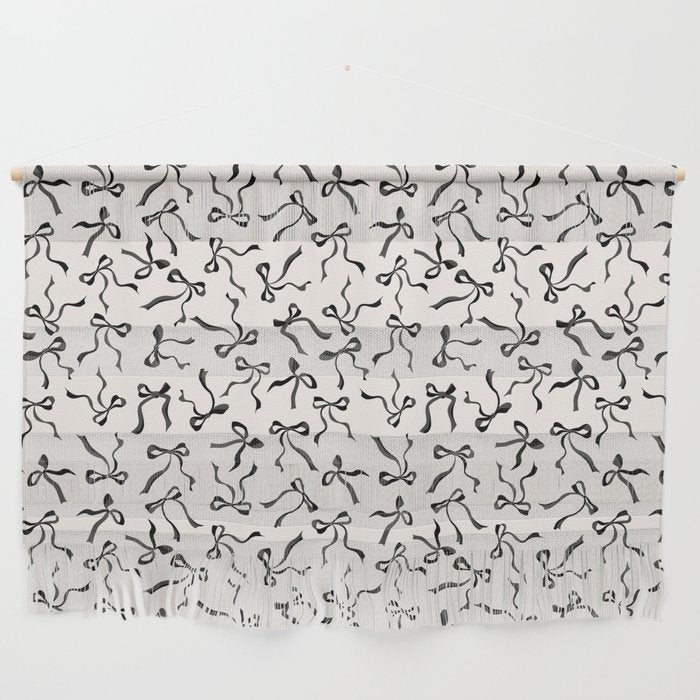 Coquette black Bows Wall Hanging Gallery Image 1