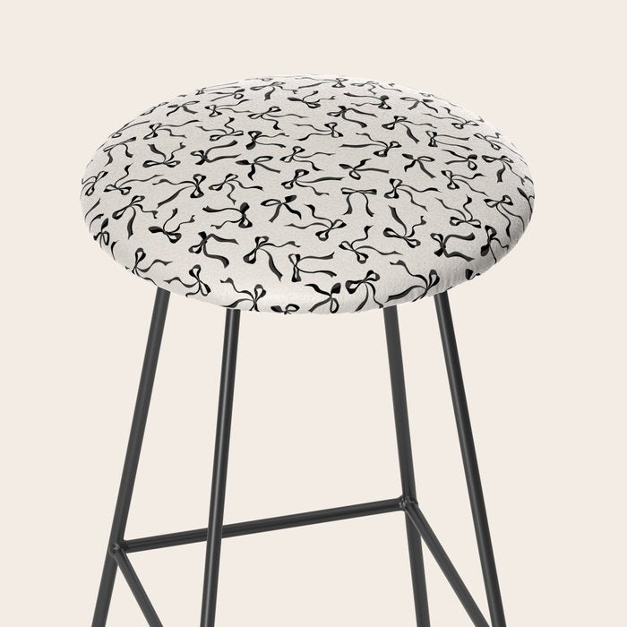 Coquette black Bows Stool Gallery Image 2