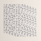 Coquette black Bows Wrapping Paper Gallery Image 3