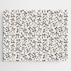 Coquette black Bows Jigsaw Puzzle Gallery Image 1