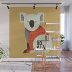 Hello Koala Wall Mural Gallery Image 1