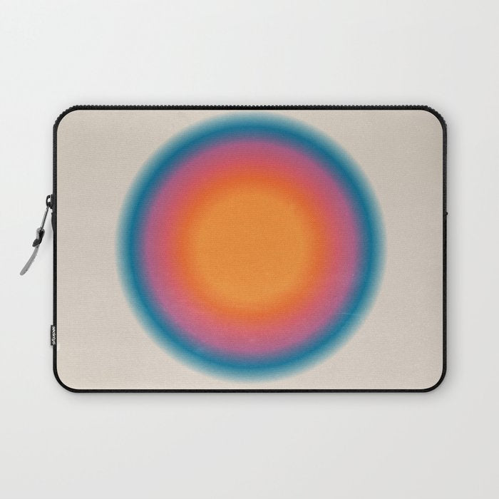 Vintage California Sun: Gradient Edition Laptop Sleeve Gallery Image 1