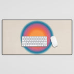 Vintage California Sun: Gradient Edition Desk Mat Gallery Image 1