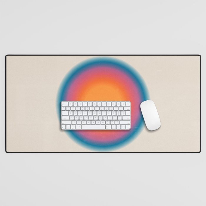 Vintage California Sun: Gradient Edition Desk Mat Gallery Image 1