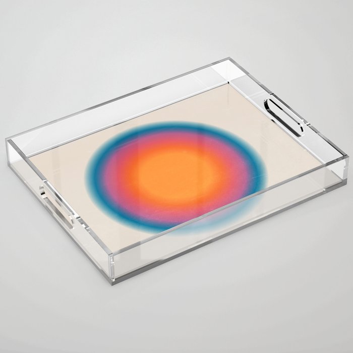 Vintage California Sun: Gradient Edition Acrylic Tray Gallery Image 1