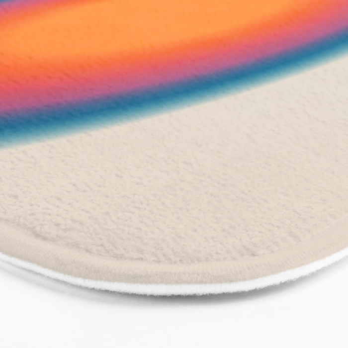 Vintage California Sun: Gradient Edition Bath Mat Gallery Image 3