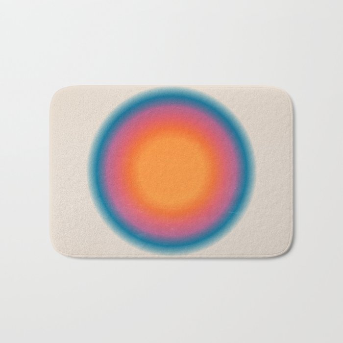 Vintage California Sun: Gradient Edition Bath Mat Gallery Image 1