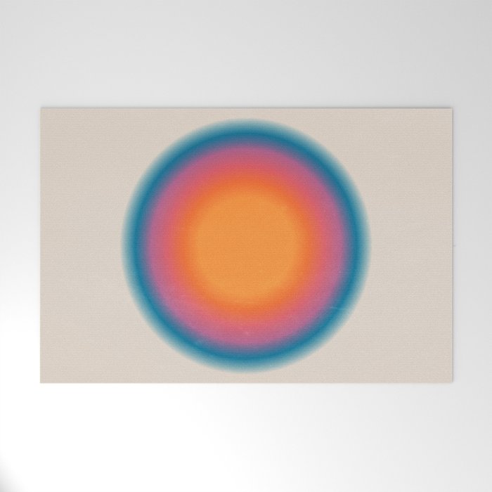 Vintage California Sun: Gradient Edition Welcome Mat Gallery Image 1