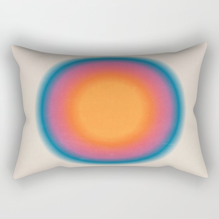 Vintage California Sun: Gradient Edition Rectangular Pillow Gallery Image 2