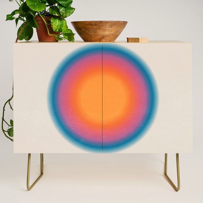 Vintage California Sun: Gradient Edition Credenza Gallery Image 1