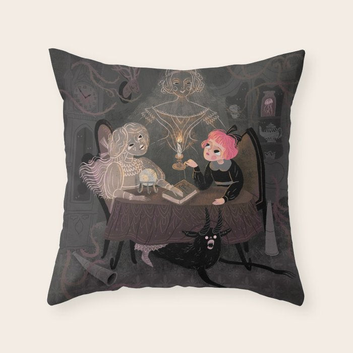 The Seance Throw Pillow Gallery Image 6