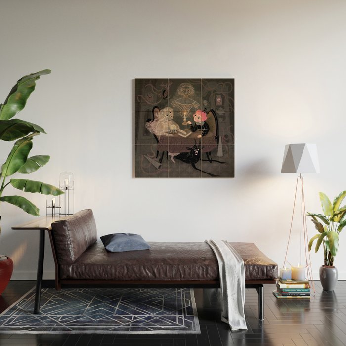 The Seance Wood Wall Art Gallery Image 2