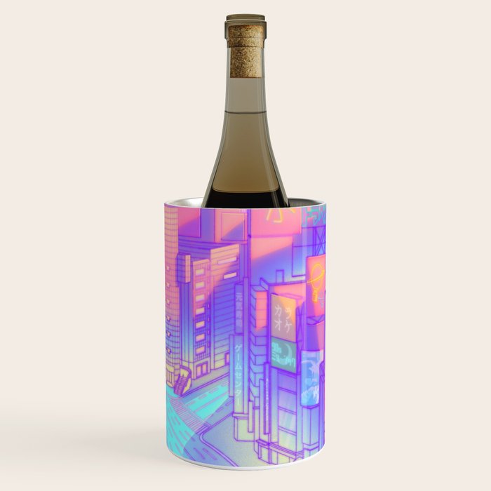 City Pop Shibuya Crossing Wine Chiller Gallery Image 1