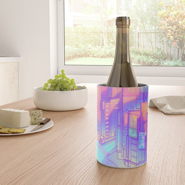 City Pop Shibuya Crossing Wine Chiller Gallery Image 4
