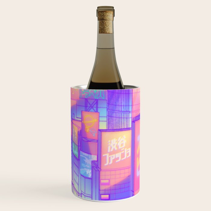 City Pop Shibuya Crossing Wine Chiller Gallery Image 3