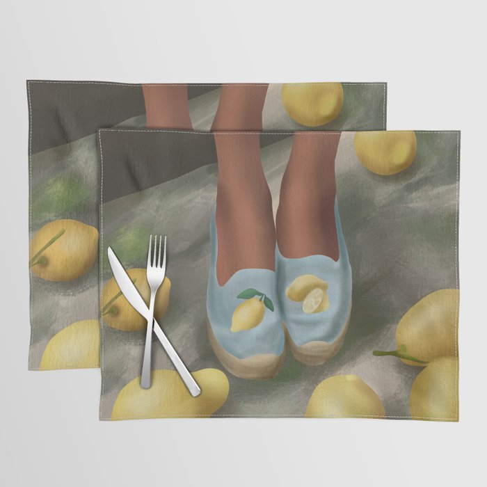 Lemon Steps Placemat Gallery Image 1
