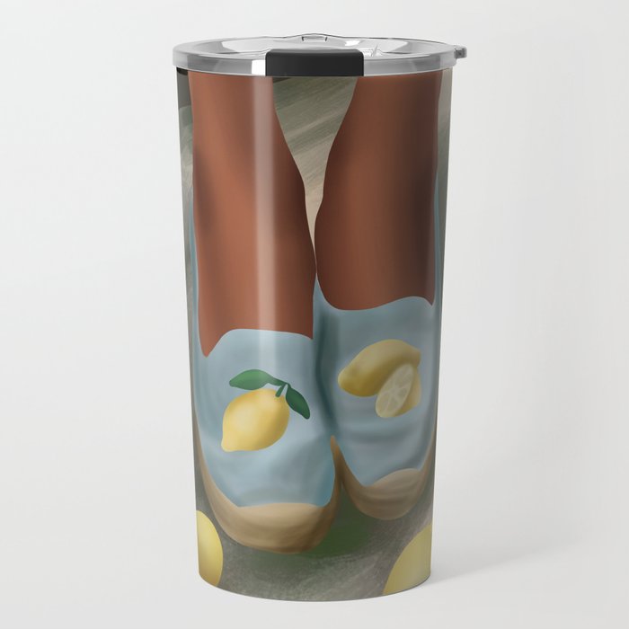 Lemon Steps Travel Mug Gallery Image 1