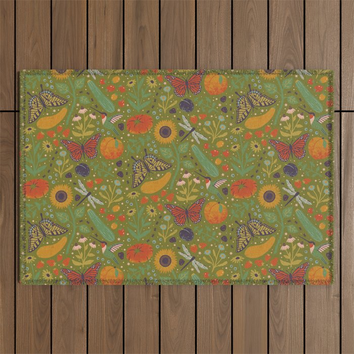 Summertime Outdoor Rug Gallery Image 1