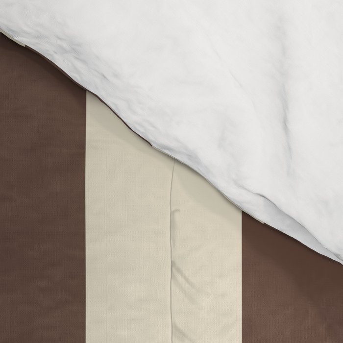 Stripes of Brown and Cream Comforter Gallery Image 4