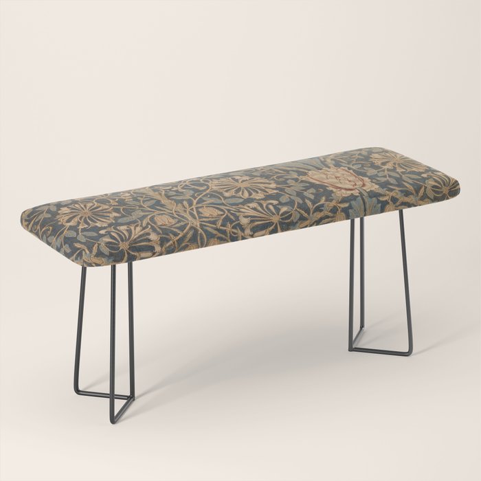 Honeysuckle by William Morris 1876 Antique Vintage Victorian Jugendstil Art Nouveau Retro Pattern Bench Gallery Image 1