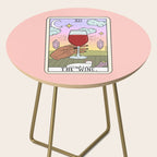 WINE READING (DARK) Side Table Gallery Image 2